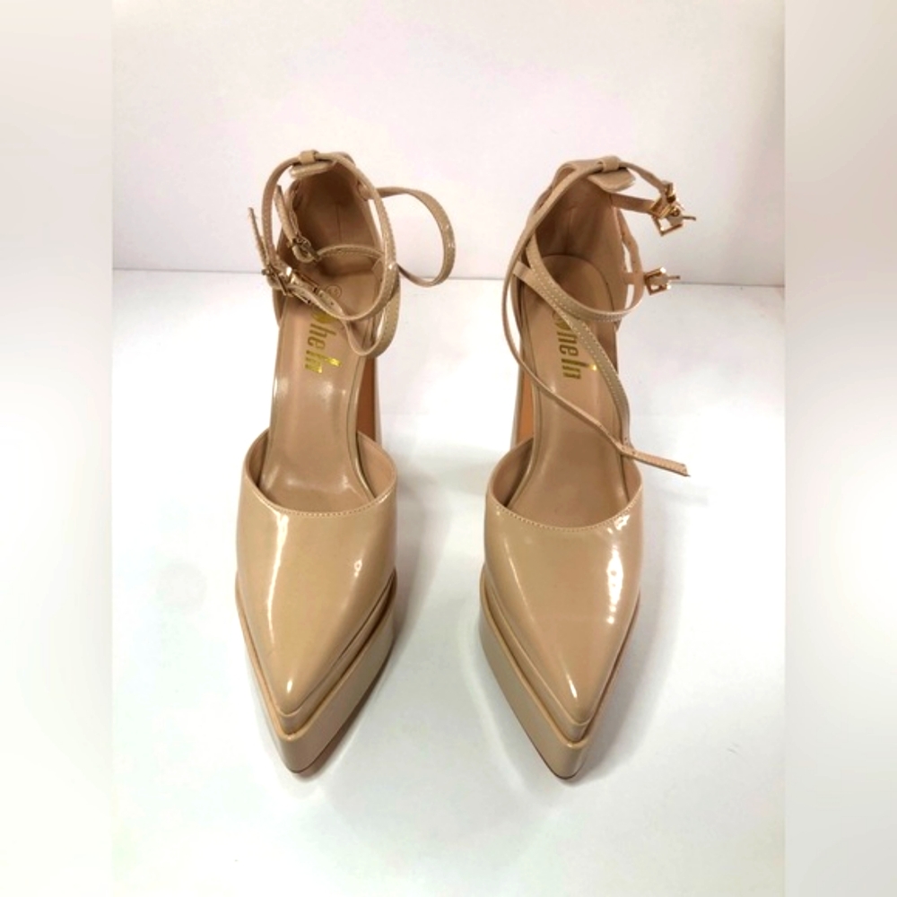 Beige platforms - Picture 2 of 3